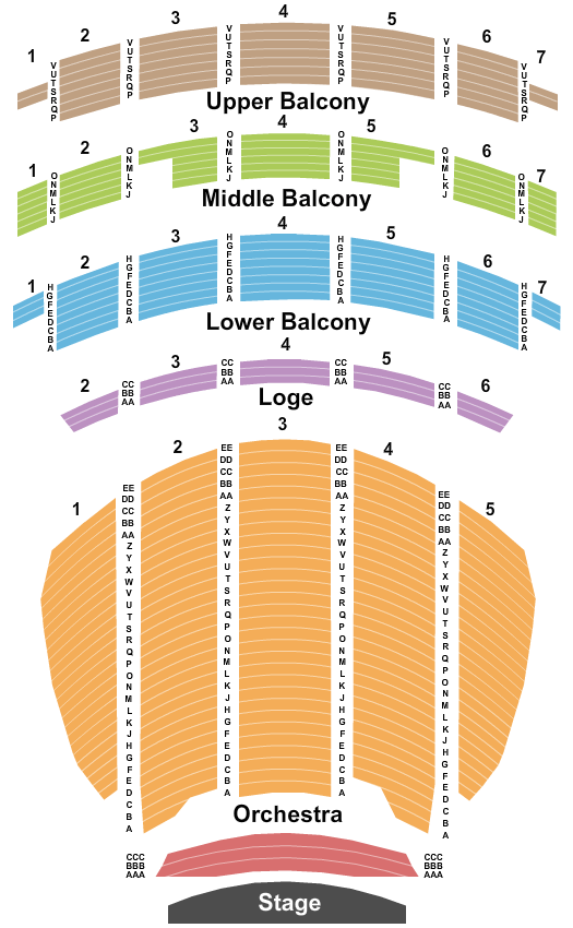 Sheas Performing Arts Center Kevin Hart Seating Chart